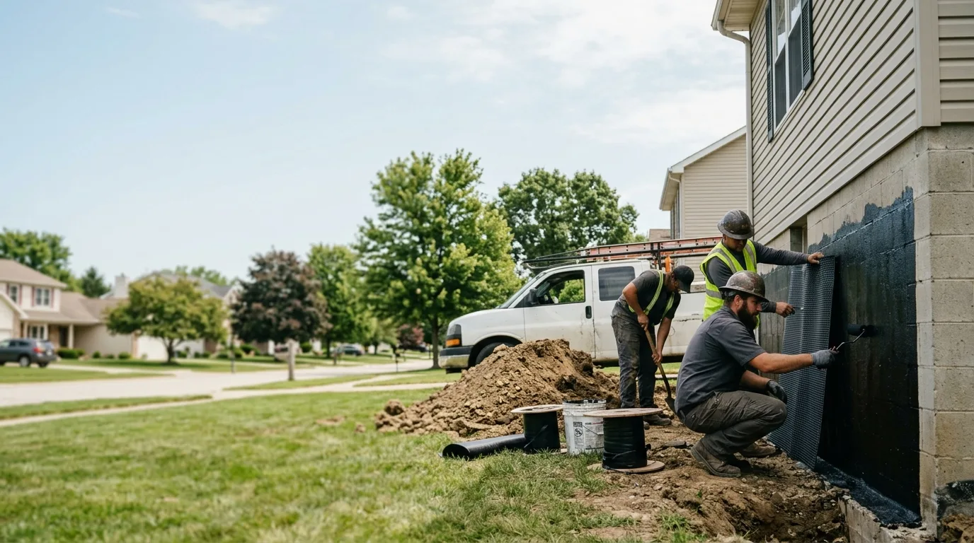 Basement Waterproofing in Jamestown, OH near me